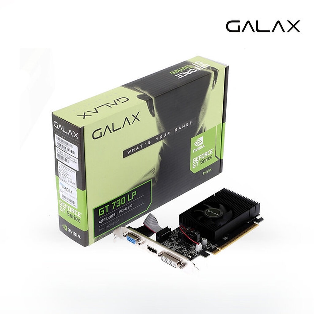 GALAX GeForce GT 730 LOW PROFILE 4GB DDR3 128-bit รับประกัน 3ปี ศูนย์ไทย