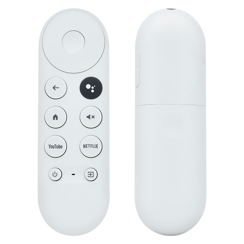 ใหม่บลูทูธรีโมทคอนโทรล/ฝาครอบกรณี Google TV Chromecast สําหรับ 2020 Google Chromecast 4K Snow G9N9N