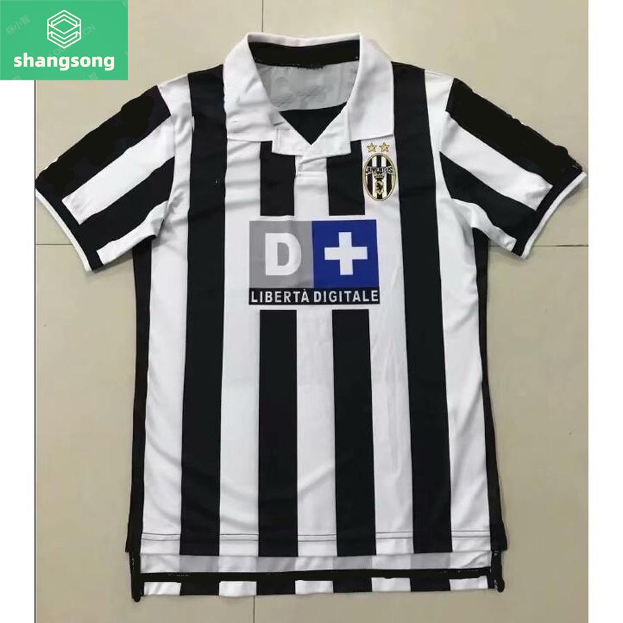 เสื้อกีฬาแขนสั้น ลายทีมชาติฟุตบอล Juventus 1999 2000 ชุดเหย้า สไตล์วินเทจ คุณภาพสูง สําหรับผู้ชาย