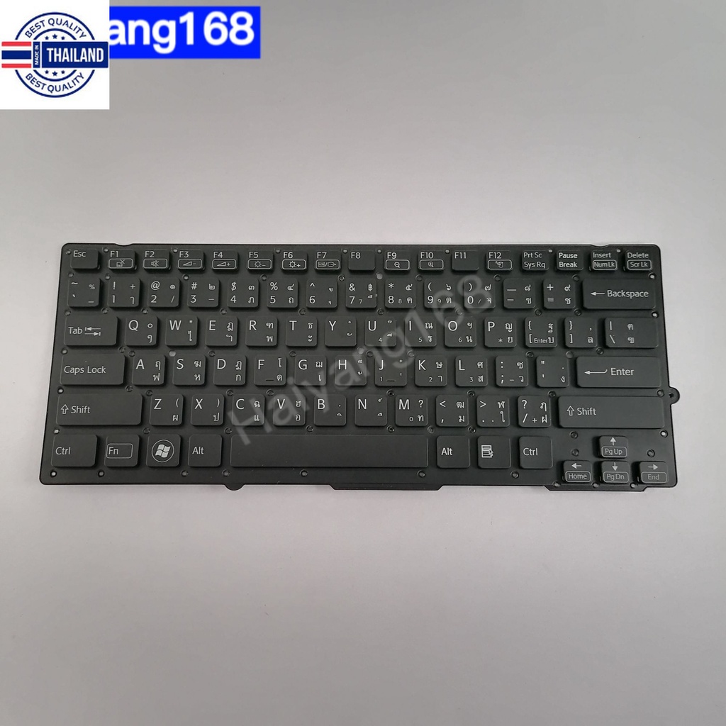 Keyboard​ คีย์อร์ด​ Sony​ Vaio​ VPC-SB VPCSB VPC-SD VPCSD ภาษา​ไทย​-อังกฤษ
