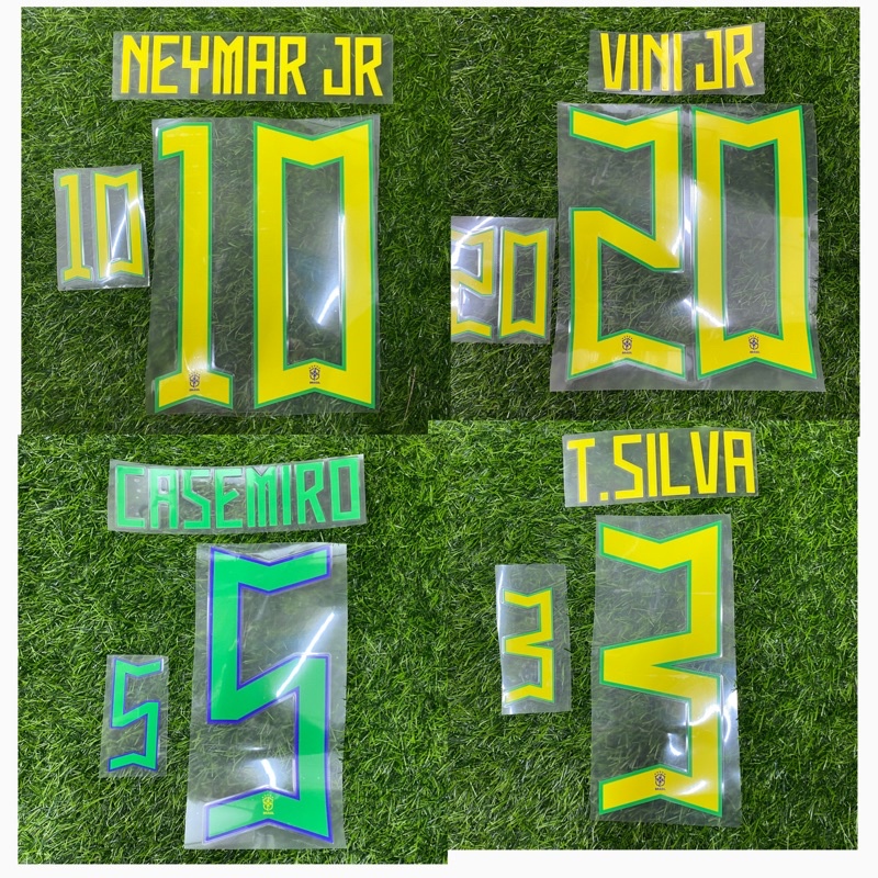 Neymar jr 10 tsilva wc 2022 ชื่อบ้าน nns