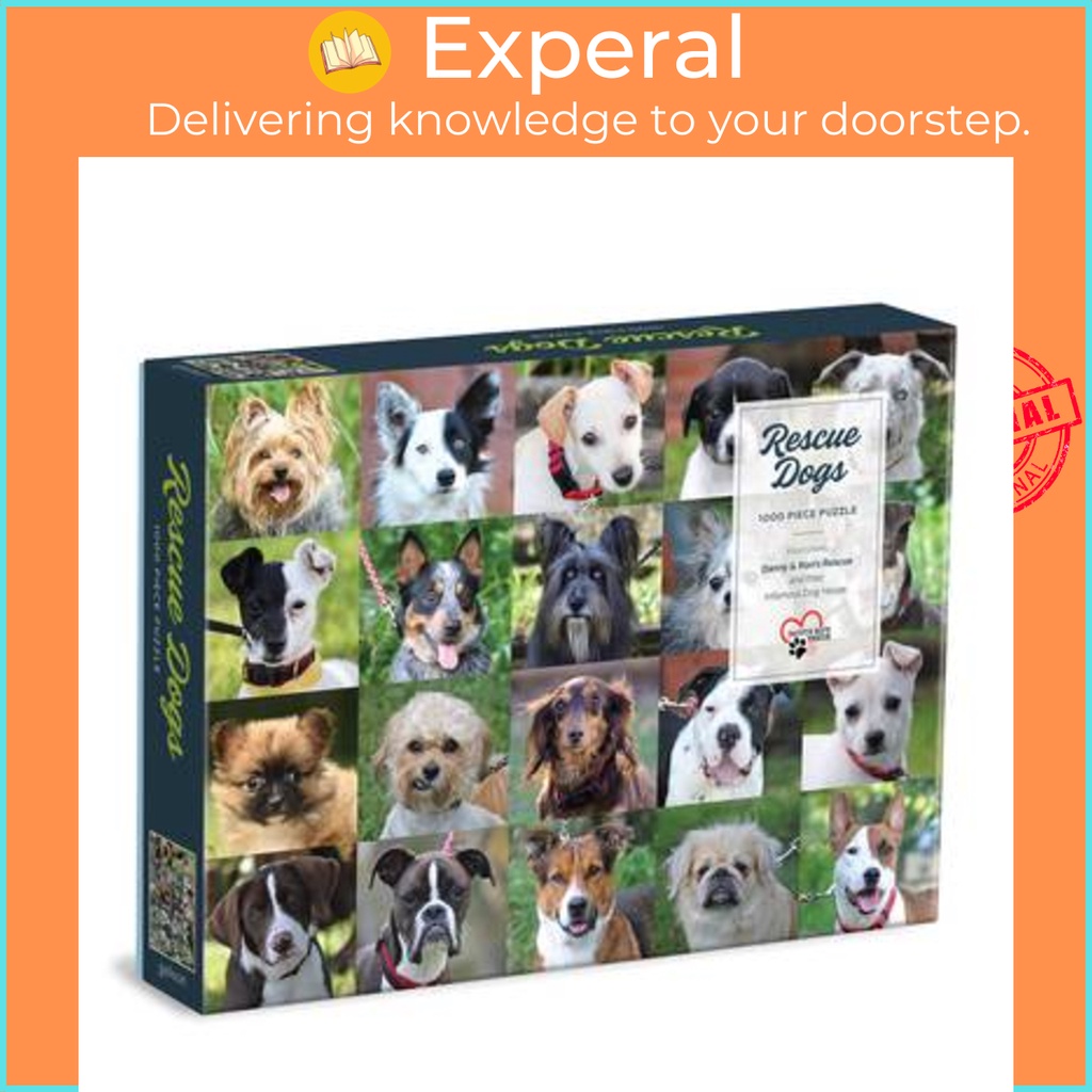 Rescue Dogs 1000 Piece Puzzle โดย Galison (ฉบับสหรัฐอเมริกาปกอ่อน)