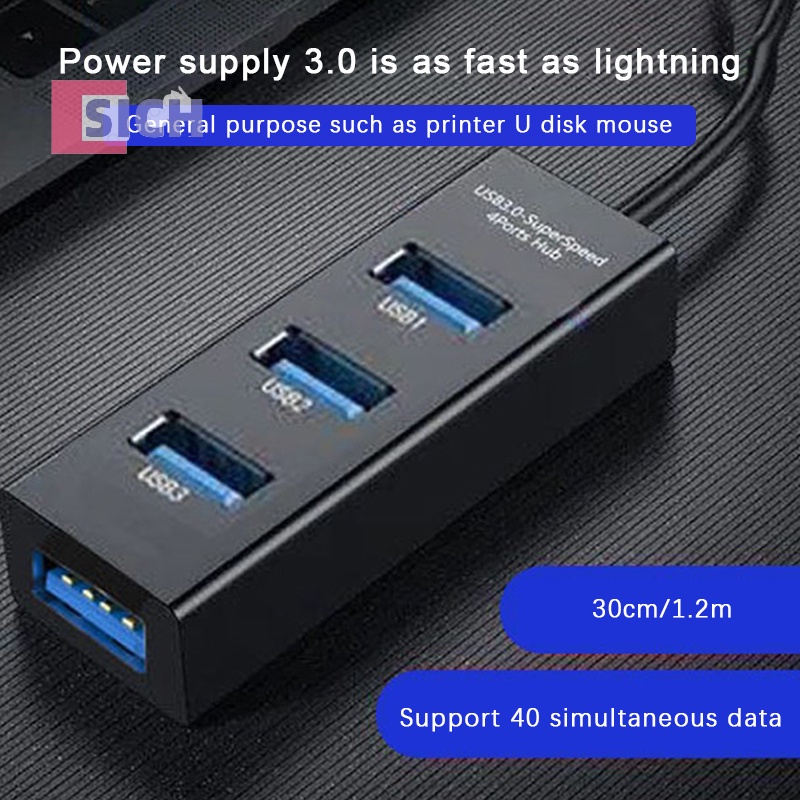 [Sich] อะแดปเตอร์ฮับ USB 4 พอร์ต หลายช่อง