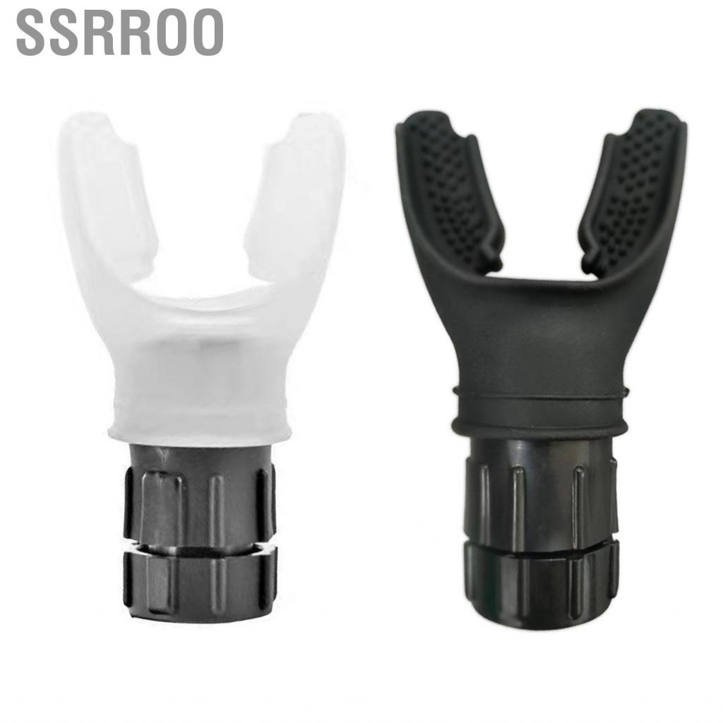 Ssrroo Lung Capacity Breathing Exercise Trainer Adjustable Resistance Exerciser Expander Device ABS with Silicone Bite for Sports