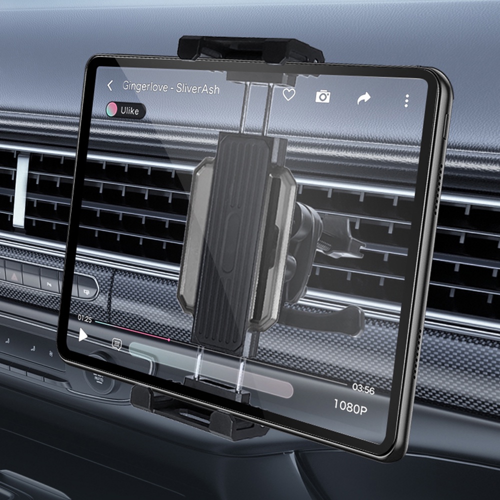 ขาตั้งแท็บเล็ต แบบสากล ขนาด 4-13 นิ้ว 360 นิ้ว° เมาท์ยึดช่องแอร์รถยนต์ แบบหมุนได้ สําหรับ Ipad Pro Air Mini Xiaomi Samsung Huawei Tab Phone