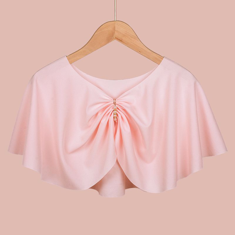 เสื้อคลุมไหล่ คอวี กระโปรง เข้ากับทุกการแต่งกาย สไตล์เกาหลี