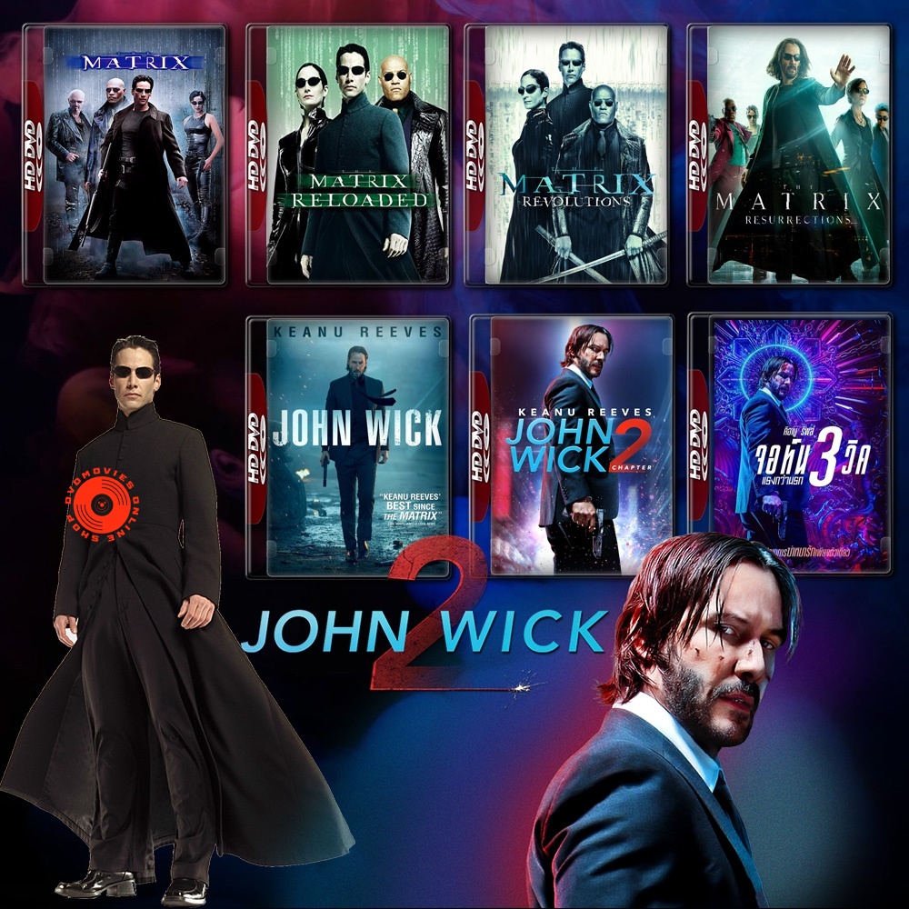 4K UHD John Wick ภาค 1-3 4K Master เสียงไทย (เสียง ไทย/อังกฤษ ซับ ไทย/อังกฤษ) 4K UHD