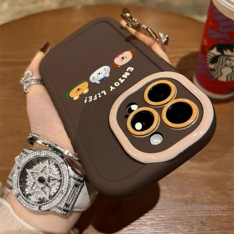 เคสโทรศัพท์มือถือ ลายหมีน่ารัก สําหรับ IPhone 15 14 13 12 11 Pro Max X Xr Xs Max 7 8 Plus
