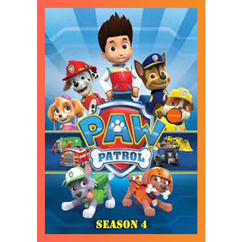 ใหม่ หนังแผ่น DVD ขบวนการสี่ขาผจญภัย ปี 4 Paw Patrol Season 4 (26 ตอนจบ) (เสียง ไทย | ซับ ไม่มี) หนังใหม่ ดีวีดี TunJai