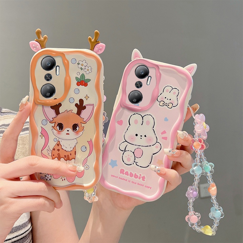 เคส infinix hot 20 เคสโทรศัพท์มือถือ tpu ลายหูน่ารัก สําหรับ infinix hot 20