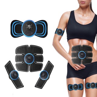 EMS เครื่องกระตุ้นกล้ามเนื้อทั้งร่างกายผ่อนคลายบําบัดบรรเทาอ…