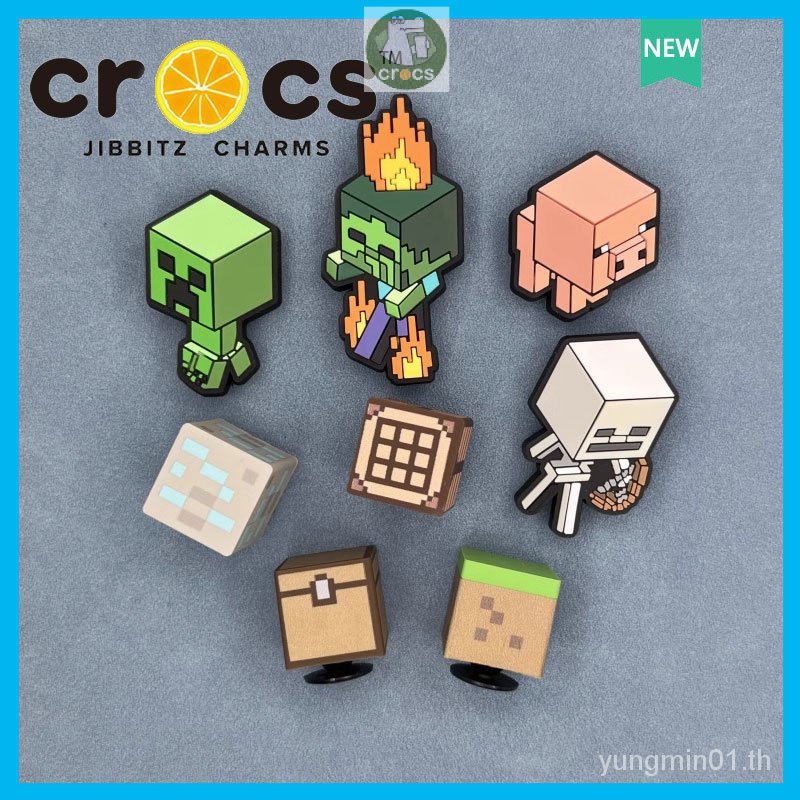 ใหม่ อุปกรณ์เสริมรองเท้า crocs ลายดอกไม้ 3D DIY 2023