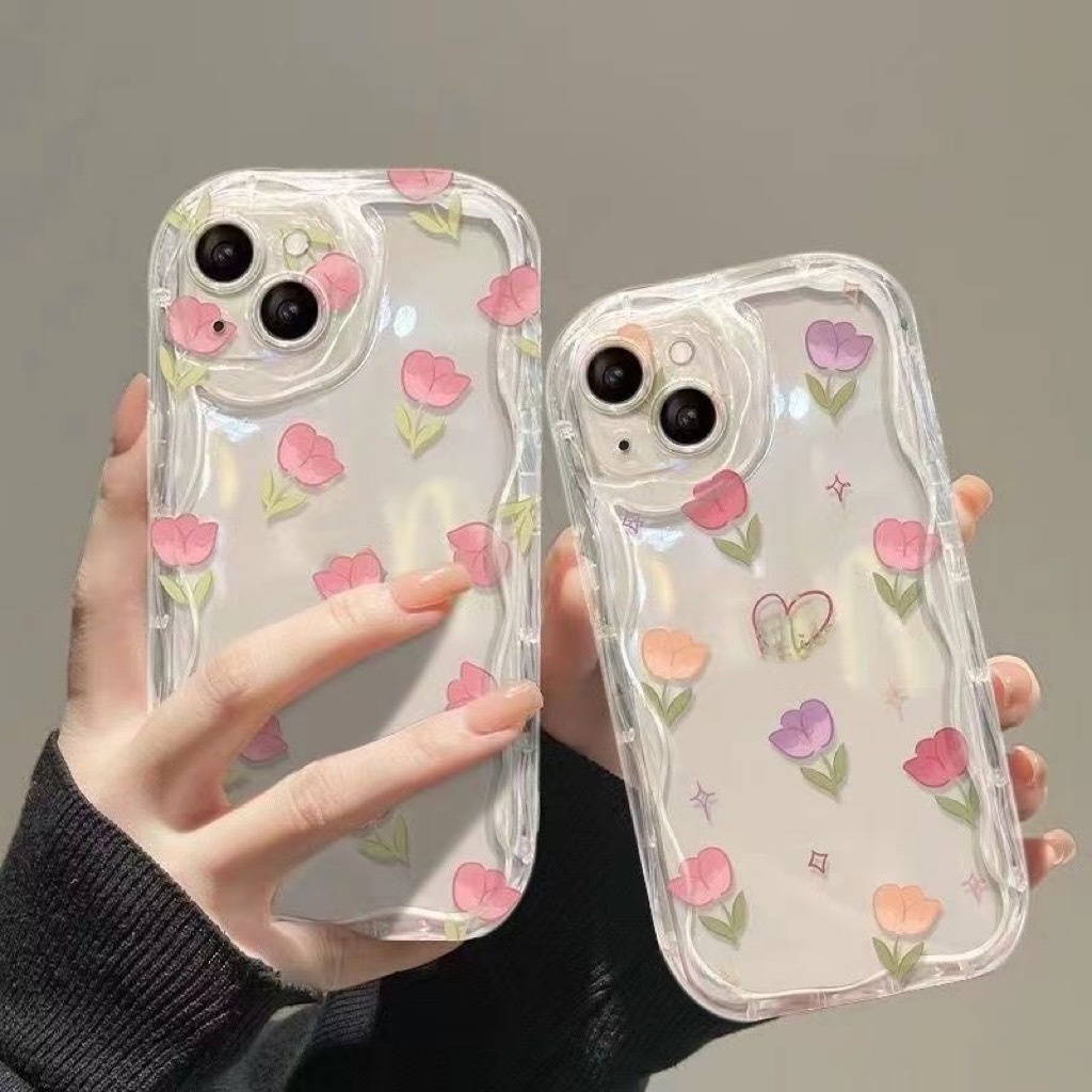 เคสโทรศัพท์มือถือ สาวน่ารัก นิ่ม ใส กันกระแทก กันรอยกล้อง สําหรับ iPhone 15 11 14 Pro 12 13 Mini XS Max X XR 7 8 Plus ราคา ถูกที่สุด ดีลบีเคเค