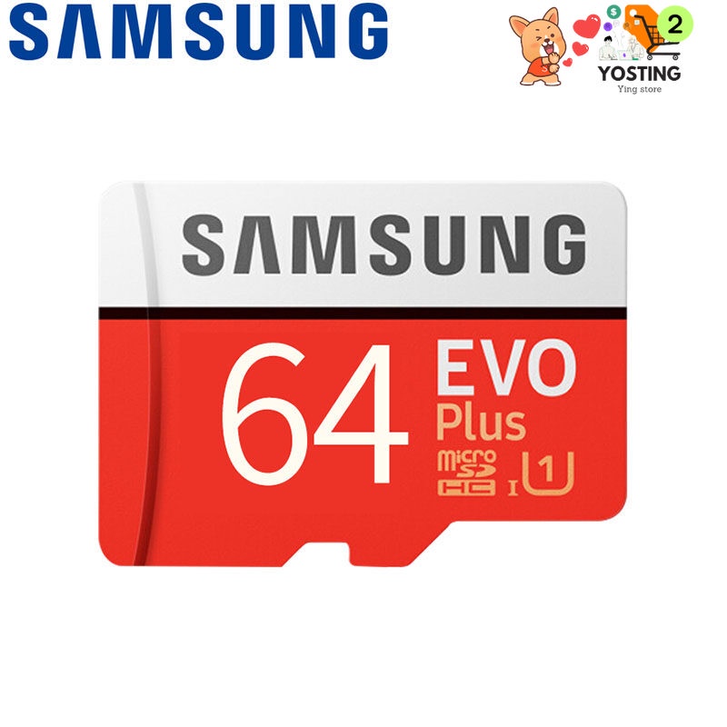 64 GB MICRO SD CARD SAMSUNG EVO PLUS CLASS 10_[จากร้าน Yosting 2]