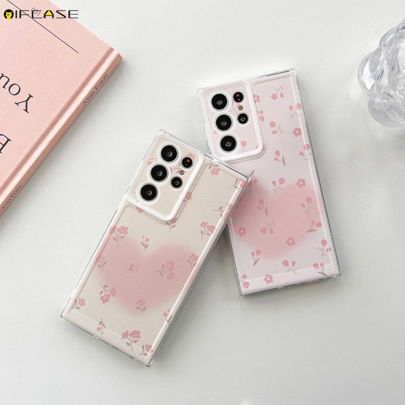 เคสโทรศัพท์มือถือนิ่ม ลายดอกกุหลาบ ดอกทิวลิปน่ารัก ไล่โทนสีชมพู สําหรับ Realme X50 X7 Pro Max X3 SuperZoom XT X2 X Narzo 50 30 5G 50A 50i