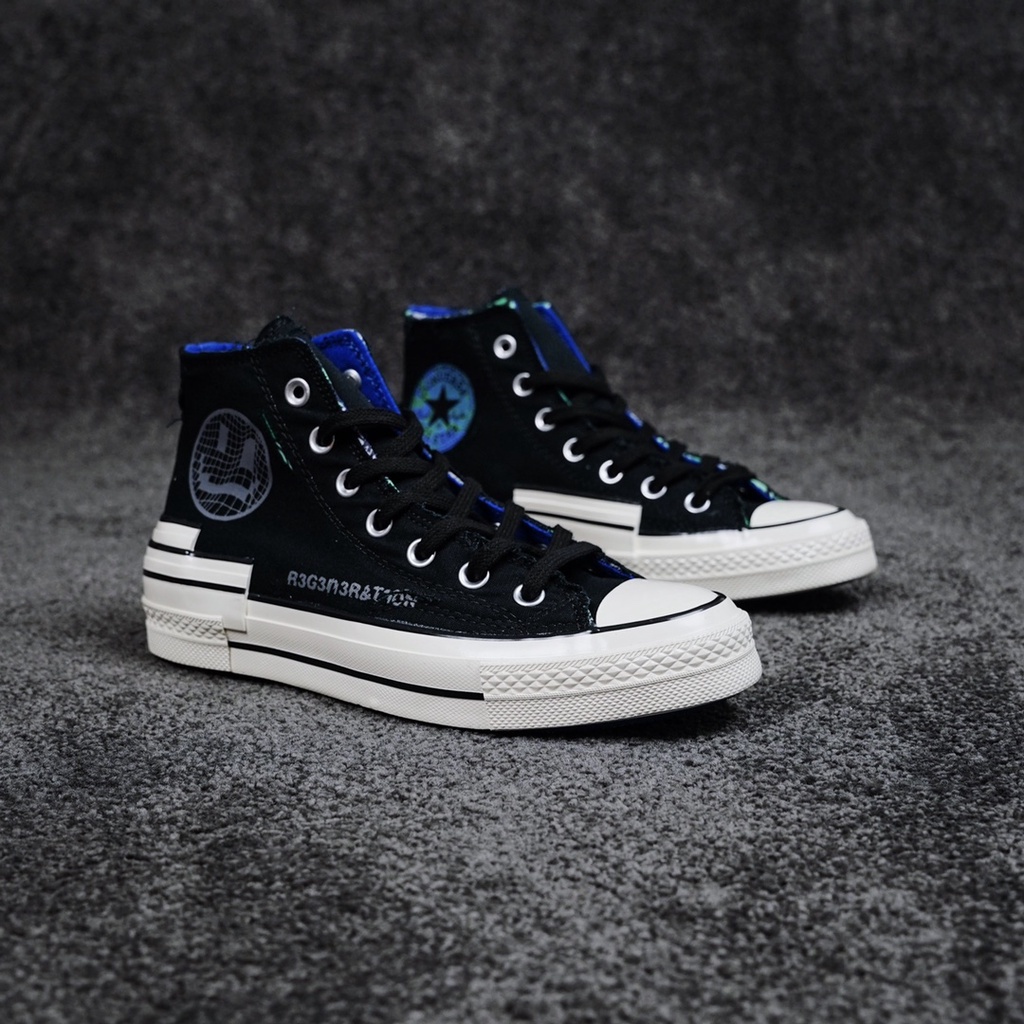 Converse Chuck 70s Grimace Structure Ripped Comfortable Unisex Fashion Youth Casual Canvas Shoes-15