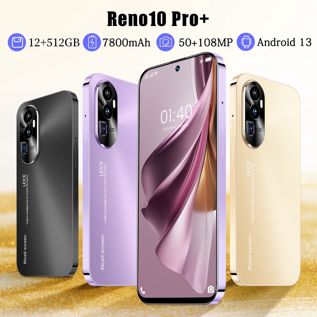เคสโทรศัพท์มือถือ หน้าจอ 7.3 นิ้ว ความคมชัดสูง สําหรับ Reno10 Pro+ 2G+16GB Android