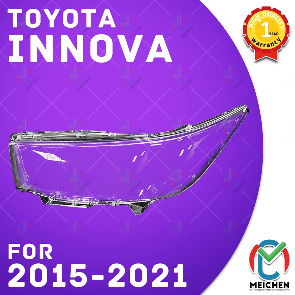 ไฟหน้า Toyota Innova 15-21 เลนส์ไฟหน้า ฝาครอบเลนส์ไฟหน้า พลาสติกครอบเลนส์ไฟหน้า ฝาครอบไฟหน้า ฝาครอบเลนส์   ไฟหน้าสําหรับ เลนส์ไฟหน้า ฝาครอบไฟหน้าตรงรุ่น ไฟหน้า โคมไฟหน้า ฝาครอบเลนส์