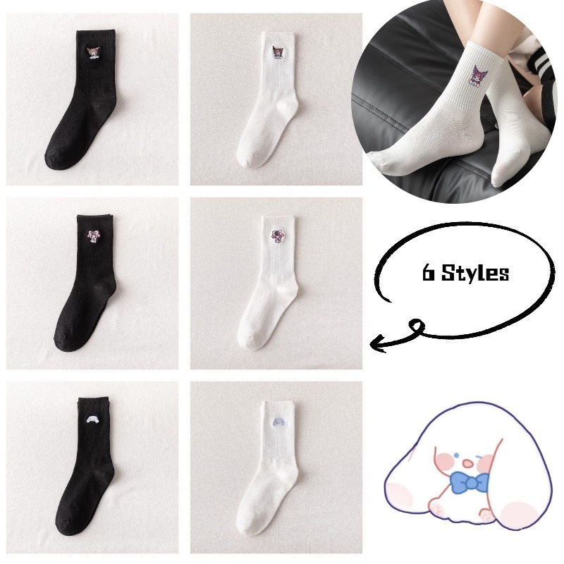 น่ารัก อะนิเมะถุงเท้าหลอดใหม่ คุโรมิ ฤดูใบไม้ผลิและฤดูใบไม้ร่วงการ์ตูนน่ารักผ้าฝ้ายถุงน่องกีฬา - รูปที่ 4