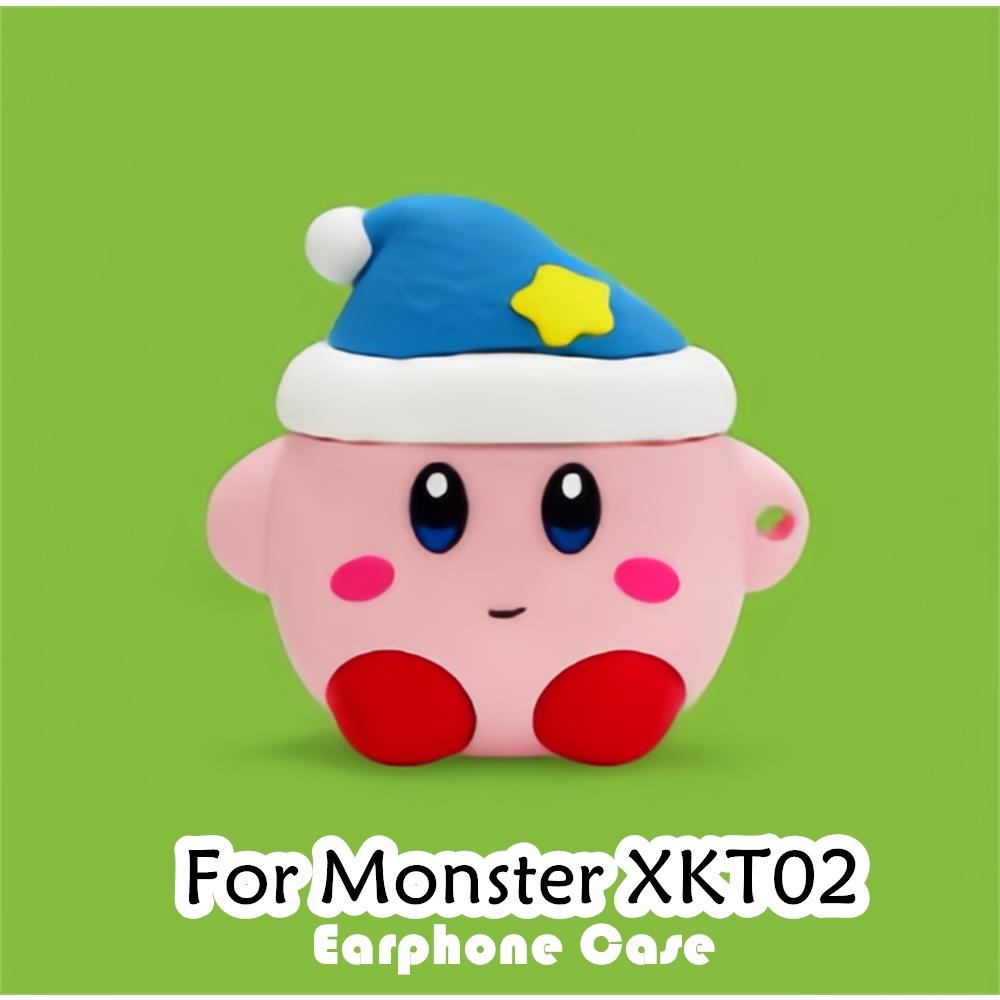 【imamura】เคสหูฟังซิลิโคนนิ่ม ลายการ์ตูนมอนสเตอร์น่ารัก สําหรับ Monster XKT02