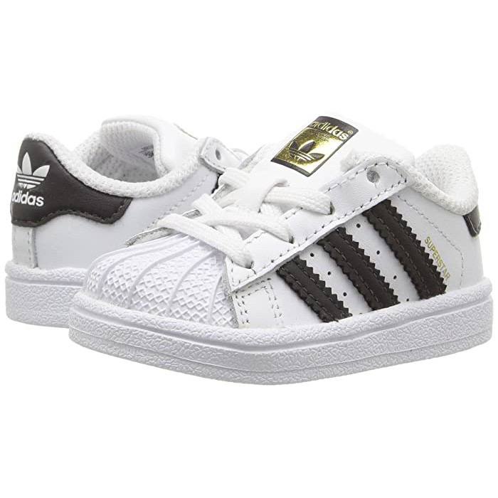2023 Adidas Stan Smith Superstar "White Black" สำหรับเด็ก รองเท้า free shipping
