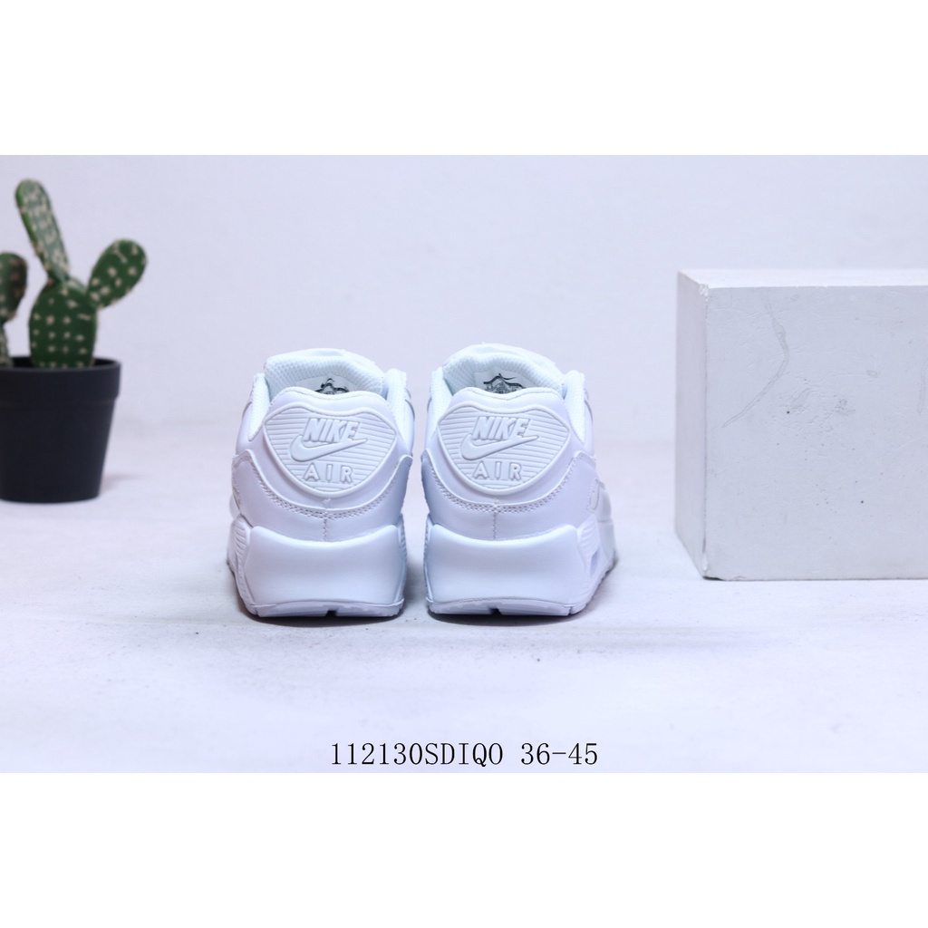 ♞,♘,♙nike Fashion Nike2188 Air Max 90 Essential Men Women Sports Running Walking Casual shoes white
