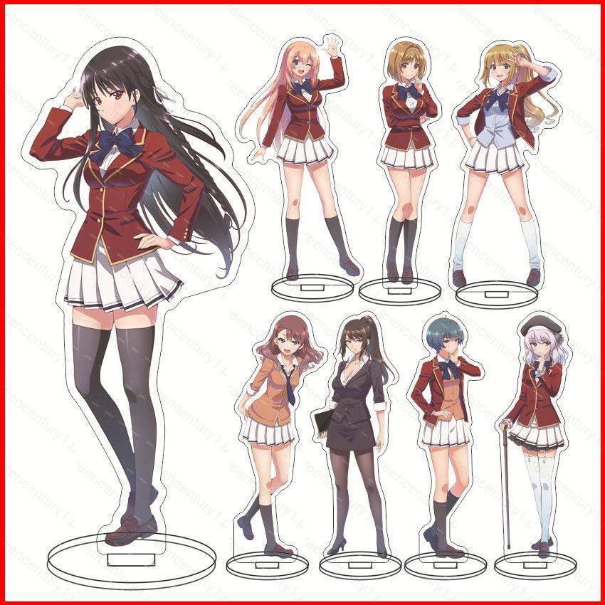 Ys โมเดลฟิกเกอร์อะคริลิค รูปอนิเมะ Classroom of the Elite III สําหรับตกแต่งบ้าน
