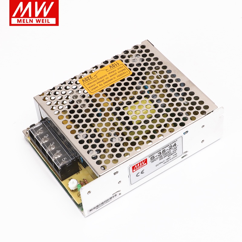 Switching Power 220 ถึง 24V/12V DC 5VS-35/50/120/150/200/350W หม้อแปลงไฟฟ้า