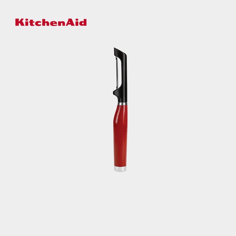 KitchenAid Stainless Steel Euro Peeler - Empire Red / Onyx Black / Almond Cream / Charcoal Grey (Soft Grip) ที่ปอกเปลือกผักผลไม้
