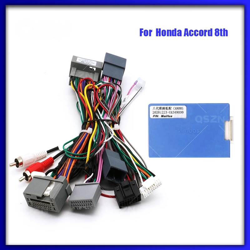 ตัวถอดรหัสกล่องแคนบัส XBS สําหรับวิทยุรถยนต์ Honda Accord 8th 2008-2013 Android