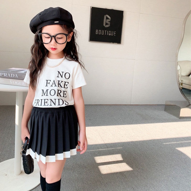Clemine กระโปรงพลีท สําหรับเด็กผู้หญิง