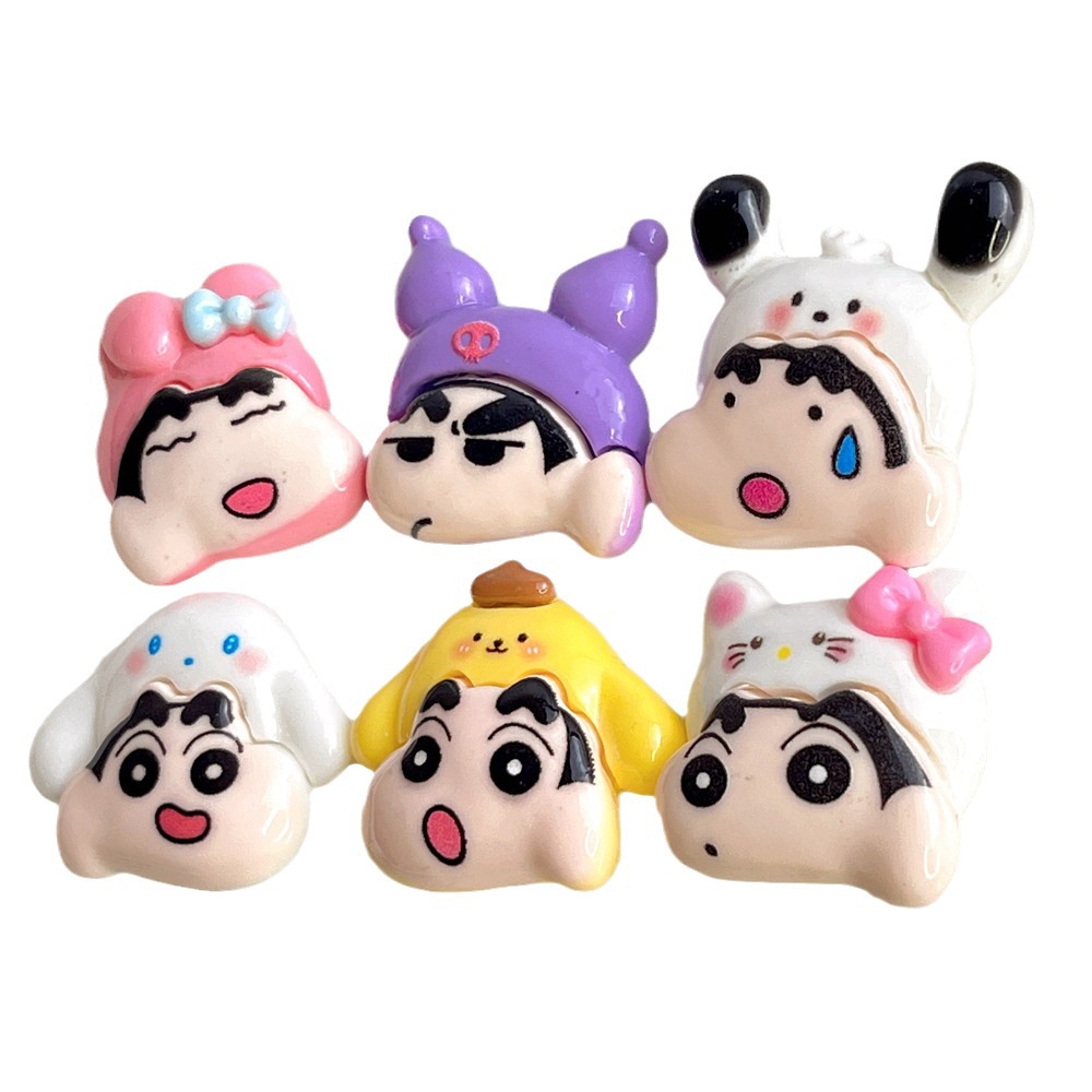 [4 #] การ์ตูน ระมัดระวัง ไขว้ ชุดครีม กาว diy เคสโทรศัพท์ เครื่องประดับผม หัวเชือก ถ้วยน้ํา เครื่องเขียน ความงาม เรซิน พร้อมรู รองเท้า หัวเข็มขัด อุปกรณ์เสริม SC