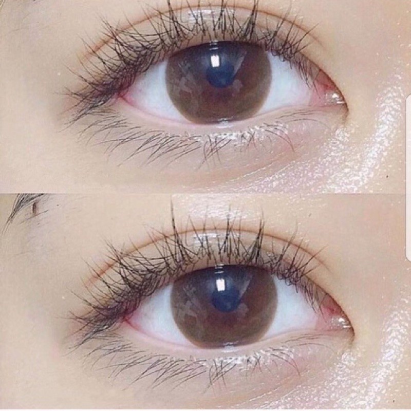คอนแทคเลนส์(มินิ) Mini Fullmoon Brown / Gray (Montra) รูปที่ 3