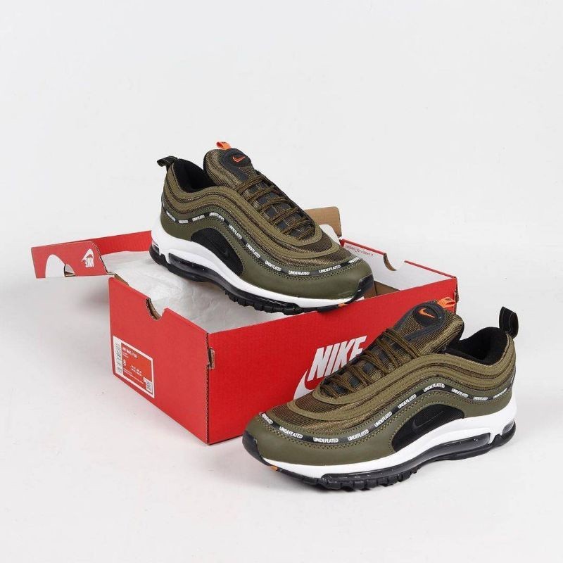 Nike Air Max 97 Premium Sneakers Undefeated Olive Green แฟชั่น