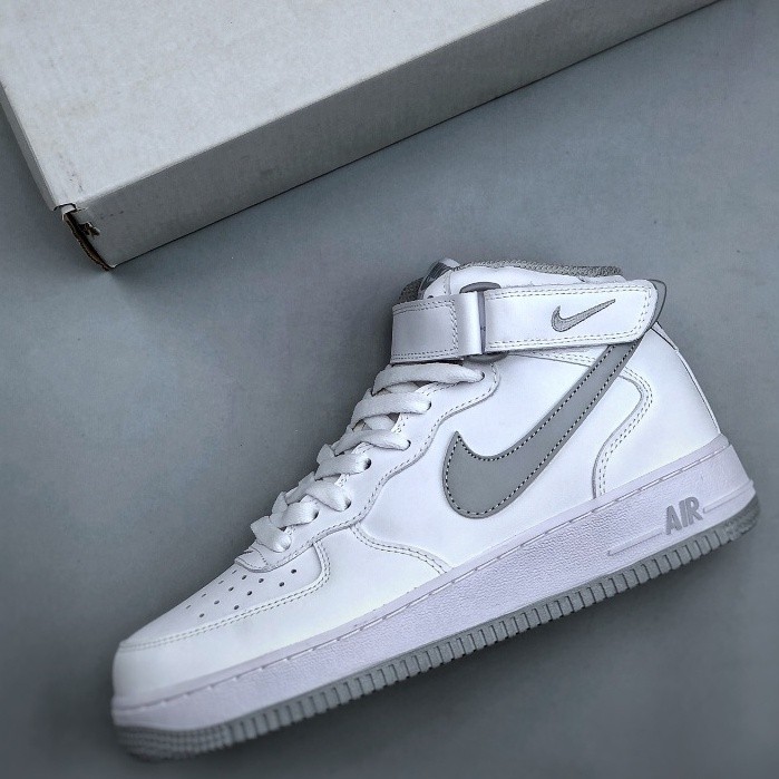 ,,nike nike nike High top board shoes  Air Force 1 MID  Casual sports shoes  DV0806-100 r  รองเท้า