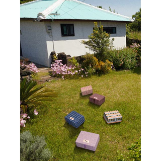 Tagi. Jewelry Storage Box Double Layer กล่องเก็บของ กล่องของขวัญ ของขวัญวันเกิด ถักผลไม้ลายจุด