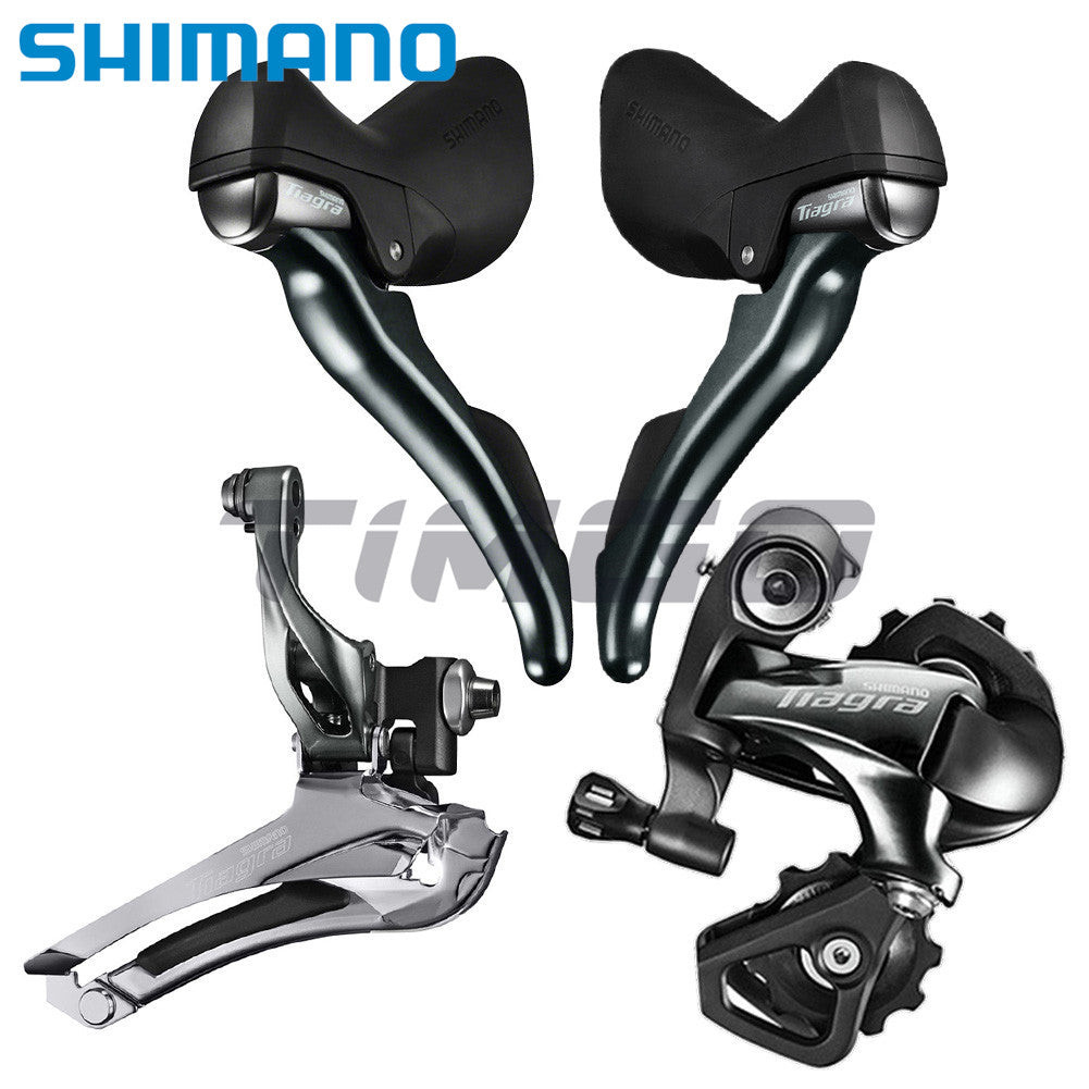 Shimano Tiagra 4700 แผนที่จักรยาน 210 ความเร็ว Derailleur ชุด Groupset FD-4700 RD-4700 ด้านหน้าด้านห