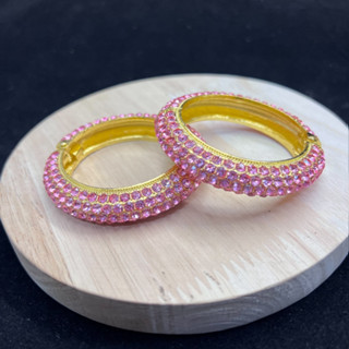 กำไลข้อมือเพชร สำหรับเด็ก กำไลข้อมือประดับชุดไทยเด็ก ชุดแก้บ…