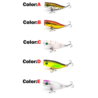 ใหม่ 1pcs 4 ซม.3.5g mini Popper Hard เหยื่อ Minnow ตกปลา Lure Crankbait Wobbler Tackle Isca Poper ลอยด้านบนน้ํา pike Lures
