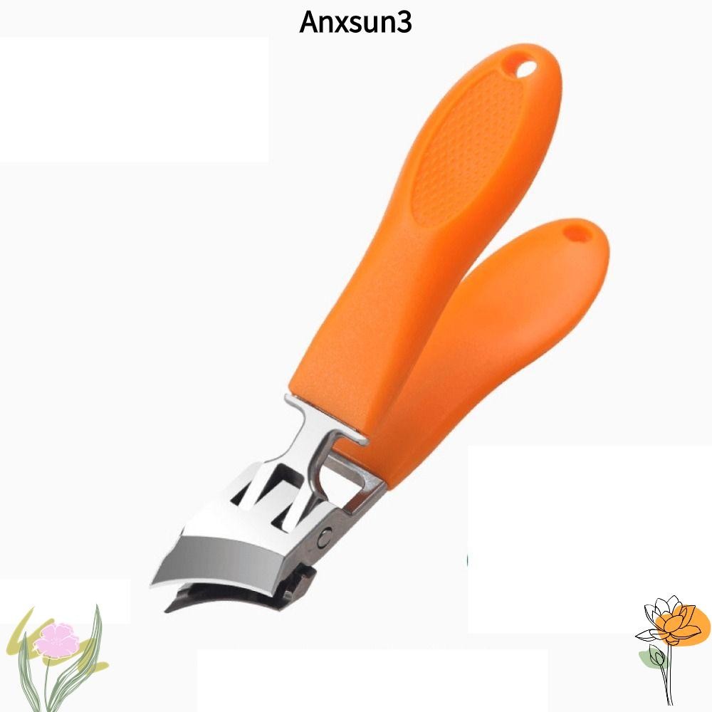 Nexsun3 กรรไกรตัดเล็บ คีมเฉียง กรรไกรตัดเล็บขนาดใหญ่ เครื่องมือทําเล็บ หน้าท้อง ป้องกันการกระเด็น ในครัวเรือน