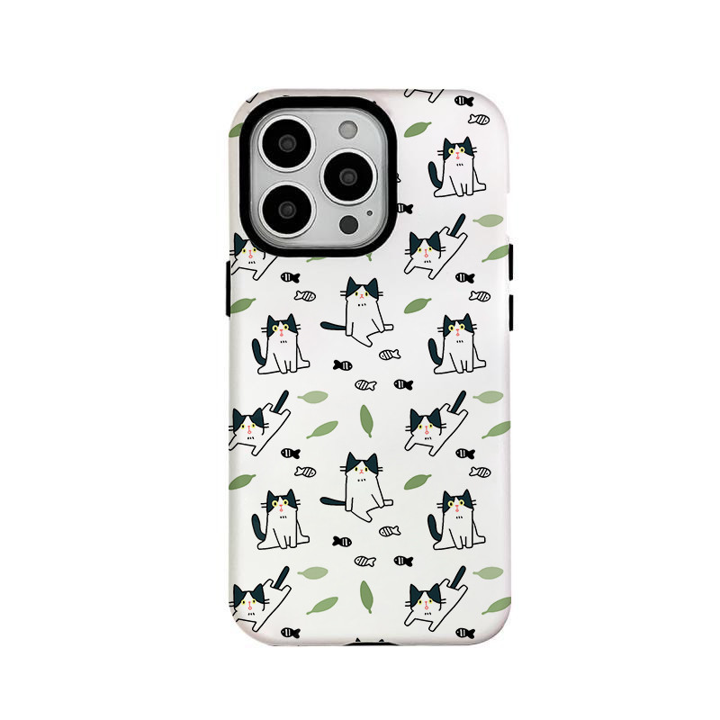 เข้ากันได้กับ Kitty สําหรับ iPhone 16 15 14 13 12 11 Pro Max X XR Xs Max 8 7 6s Plus SE 2020 ฟิล์ม 2