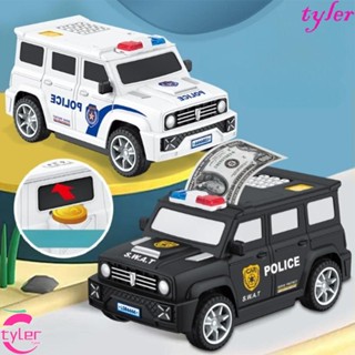 Tyler รถรุ่น Piggy Bank ของเล่นเด็กการ์ตูนรหัสผ่าน Atm ของเล…