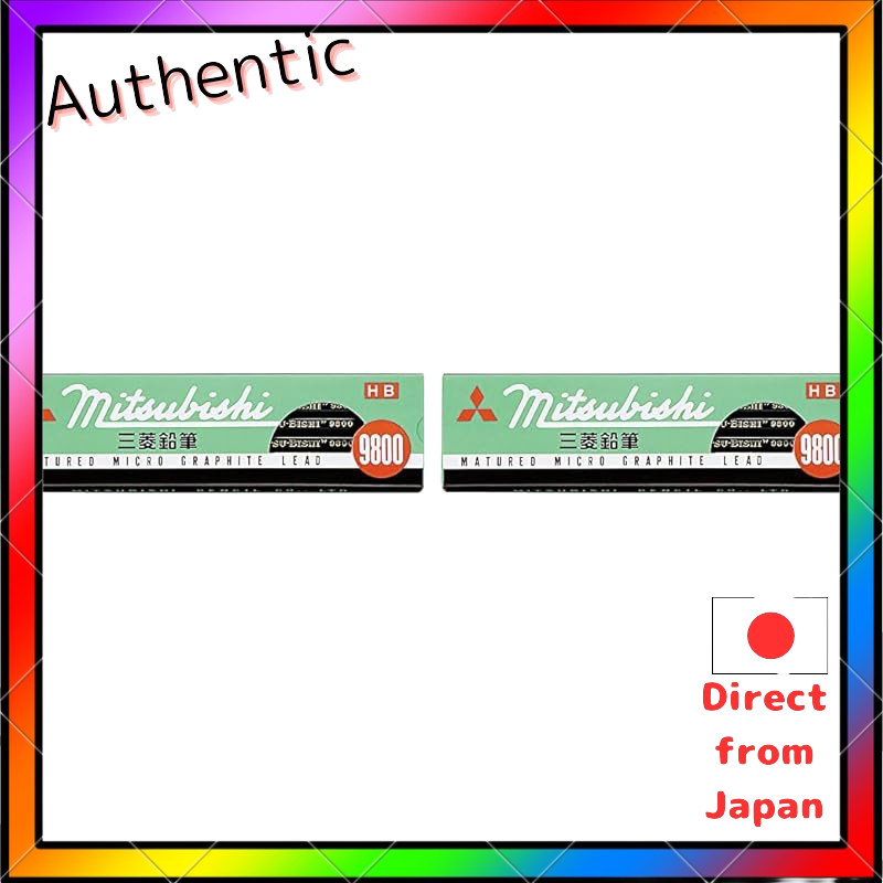 Mitsubishi Pencil 9800 Hb Pencil - แพ็คโหล K9800Hb
