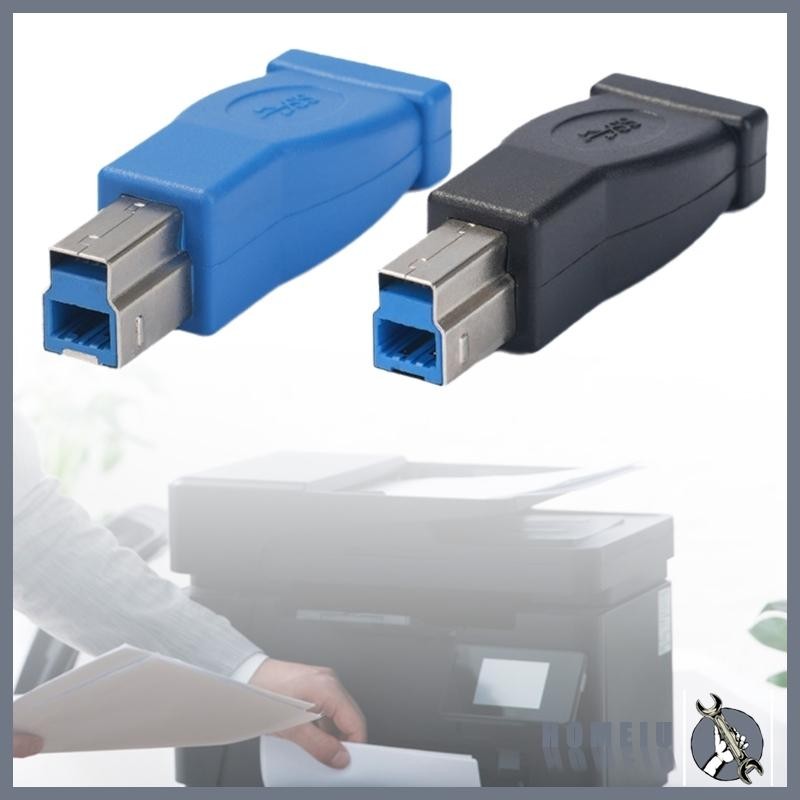 อะแดปเตอร์ HOMEIU Type C Female เป็น USB B Male สําหรับข้อมูลและถ่ายโอนข้อมูลที่มีประสิทธิภาพ