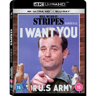 [ภาษาอังกฤษ] Blu-ray HD Movie 4K UHD 1080P Stripes