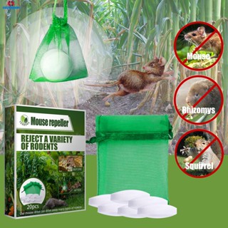 20pcs Anti Rat Rodent Repellent Peppermint To Repels หนูและหนูและหนูอื่นๆ, เมาส์ Repellent สำหรับ Home Farm Rat Trap Rat Killer cynthia