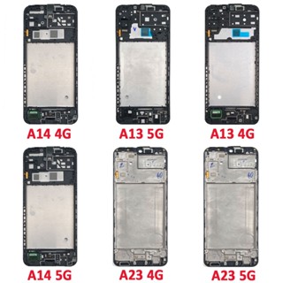 ใหม่ กรอบหน้าจอ LCD แบบเปลี่ยน สําหรับ Samsung Galaxy A13 A14 A23 4G 5G A135 A136 A145 A146 A235 A236