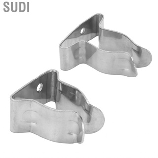 Sudi Hook Spring Clamp Holder Stainless Steel Silver High Hardness Adjustable Sturdy  for Canoes Boat Yacht