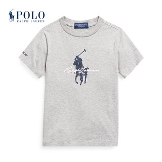 เสื้อยืด ผ้าฝ้าย พิมพ์ลาย Ralph Boys สีชมพู สไตล์คลาสสิก สําหรับเด็กผู้ชาย