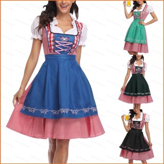 Wilk The Munich Oktoberfest ชุดเดรส ผ้าเบียร์ สําหรับปาร์ตี้ฮาโลวีน เบียร์